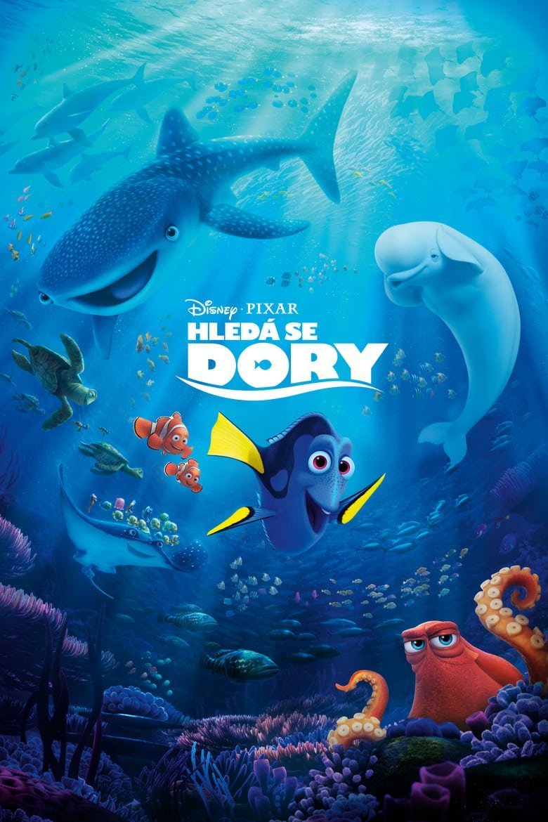 Plakát pro film “Hledá se Dory”
