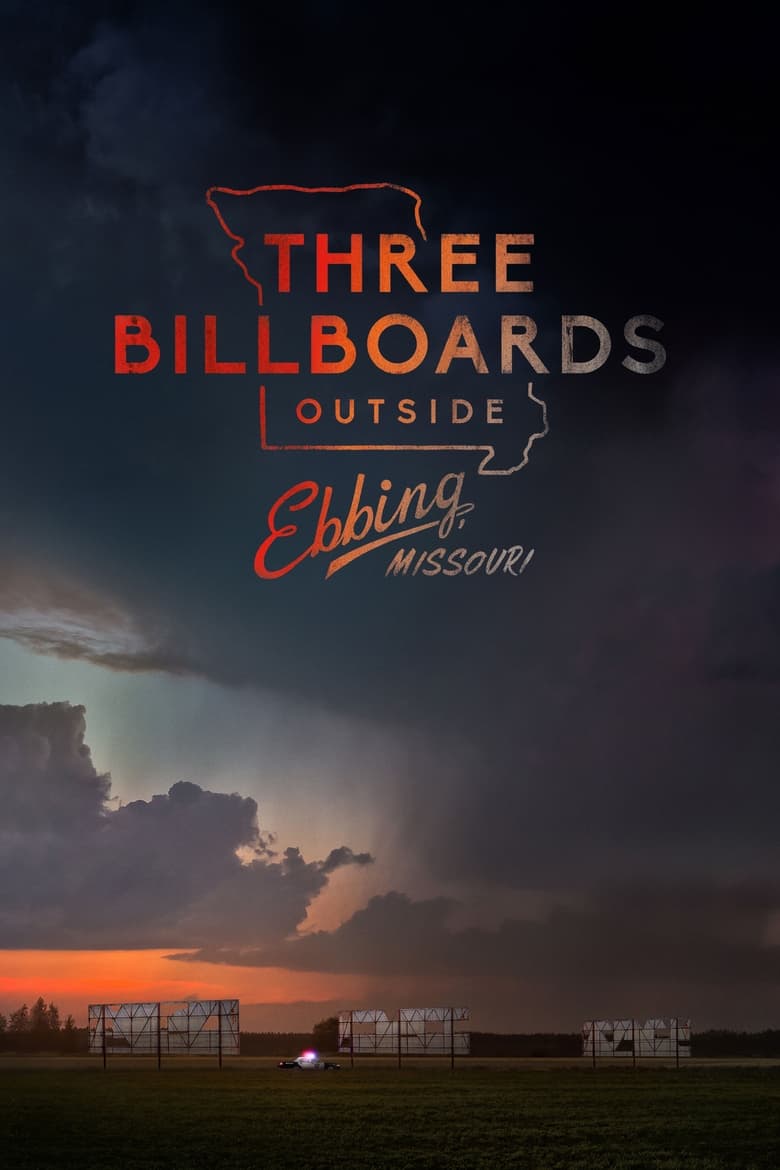 Plakát pro film “Tři billboardy kousek za Ebbingem”