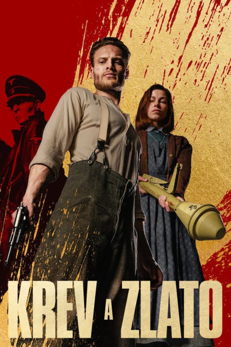 Plakát pro film “Krev a zlato”