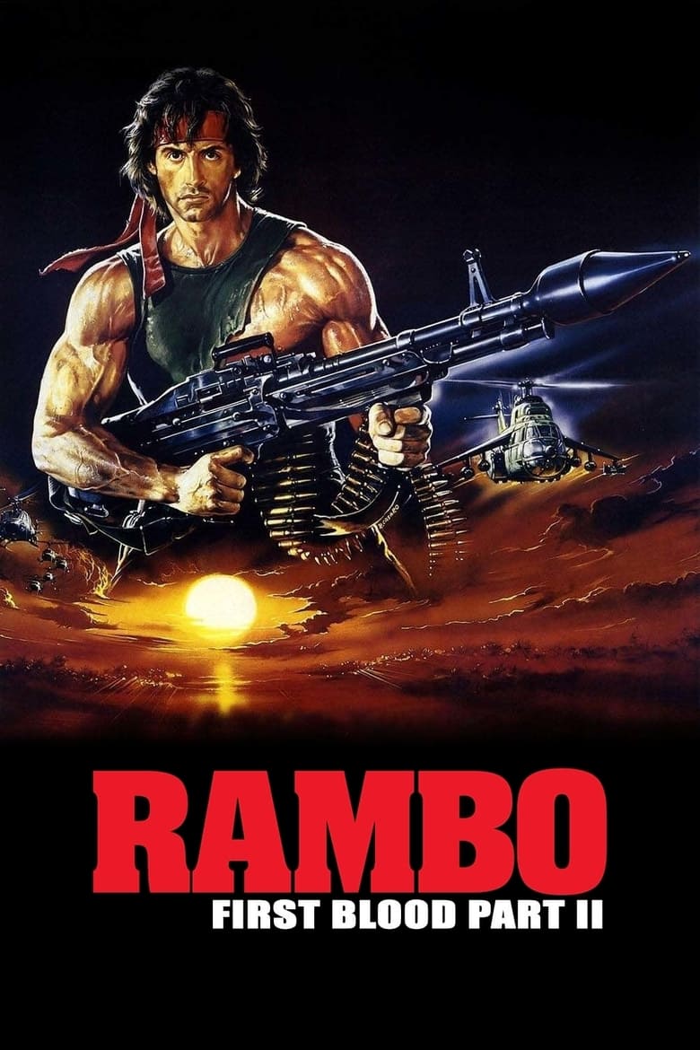 Plakát pro film “Rambo II”