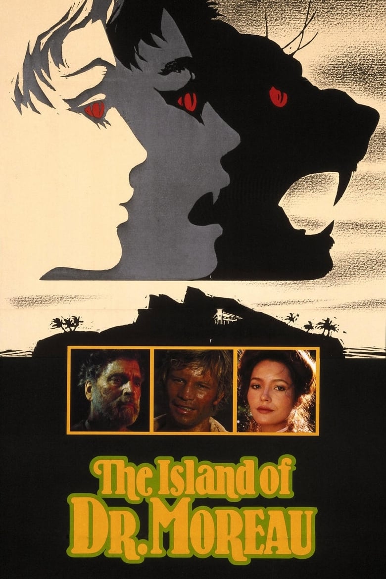 Plakát pro film “Ostrov doktora Moreaua”