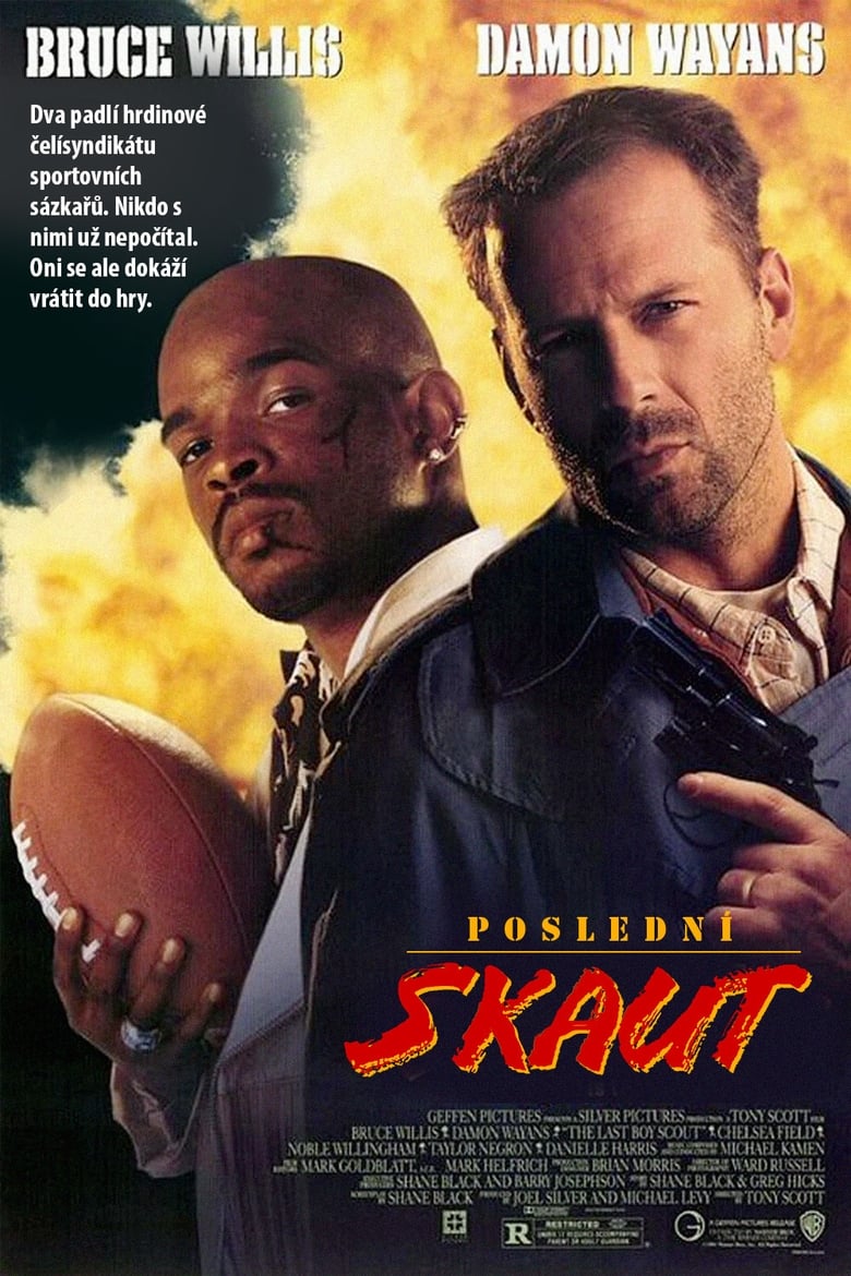 Plakát pro film “Poslední skaut”