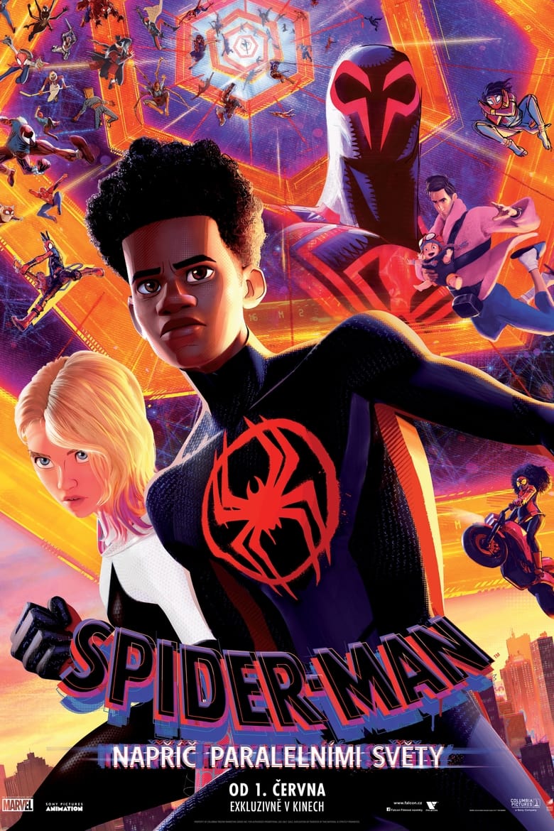 Plakát pro film “Spider-Man: Napříč paralelními světy”