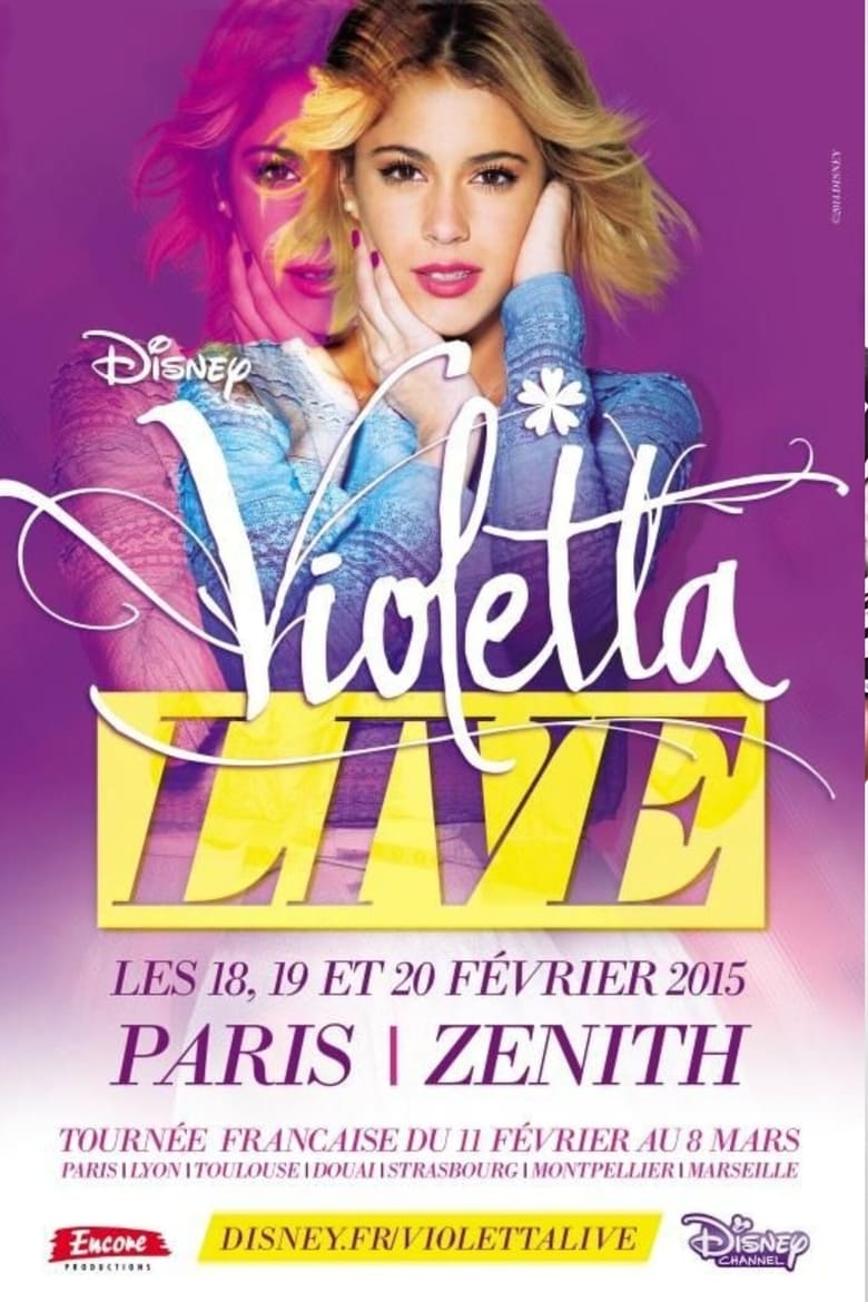 Plakát pro film “Violetta: Cesta na vrchol”