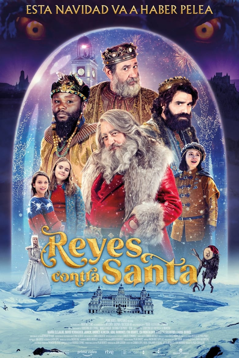 Plakát pro film “Vánoce v ohrožení”