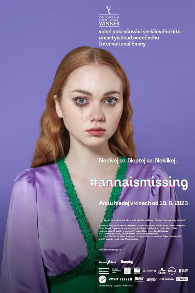 Plakát pro film “#annaismissing”