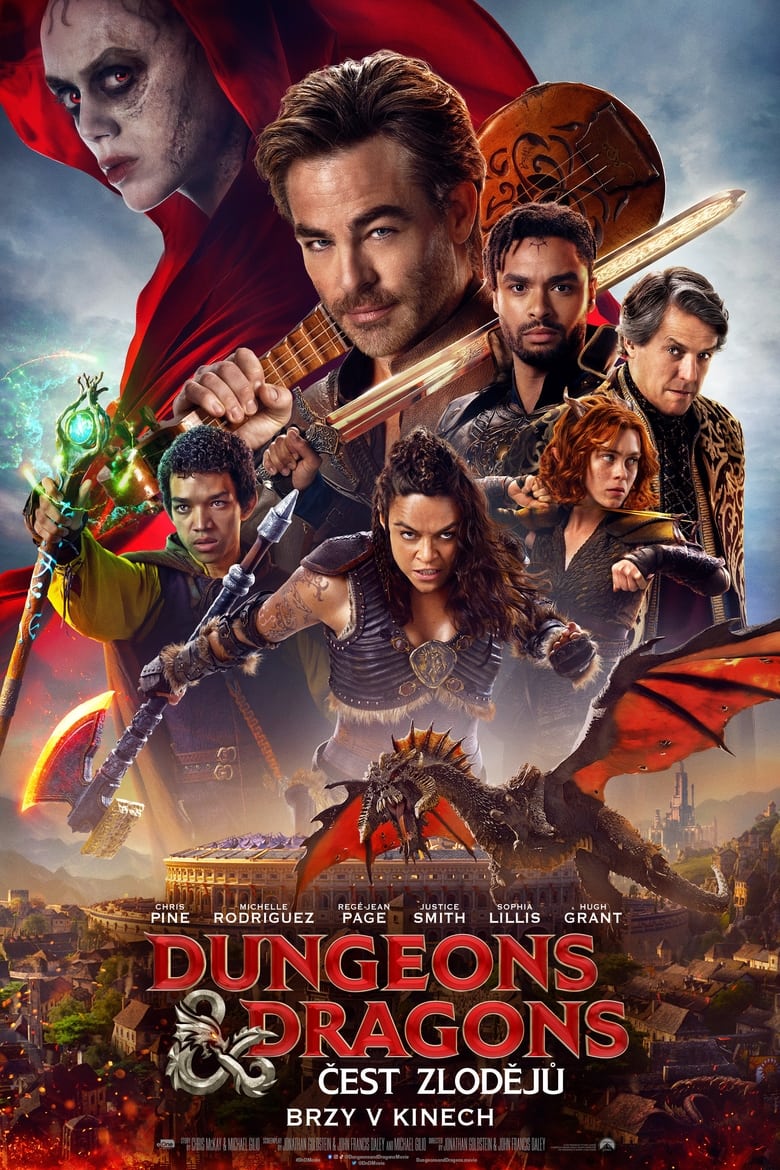 Plakát pro film “Dungeons & Dragons: Čest zlodějů”