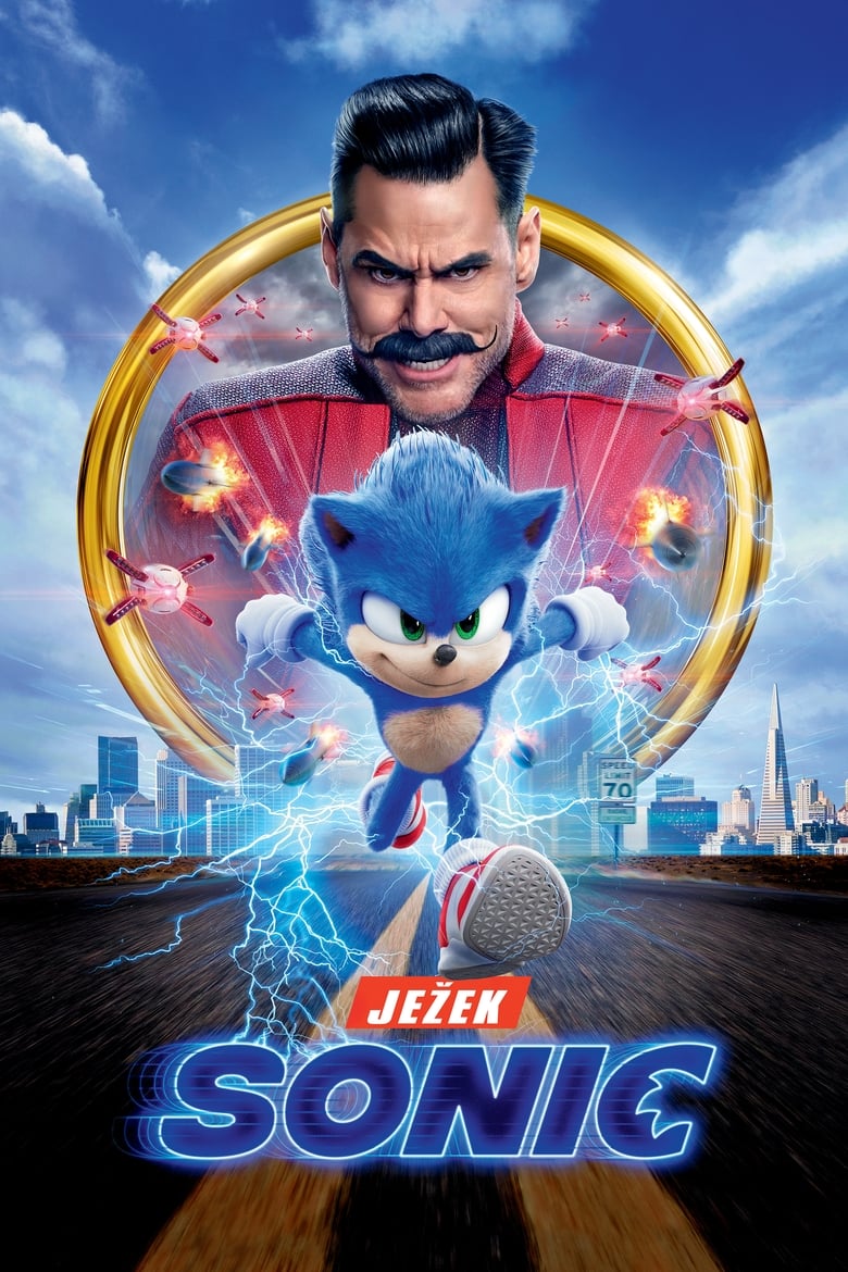 Plakát pro film “Ježek Sonic”