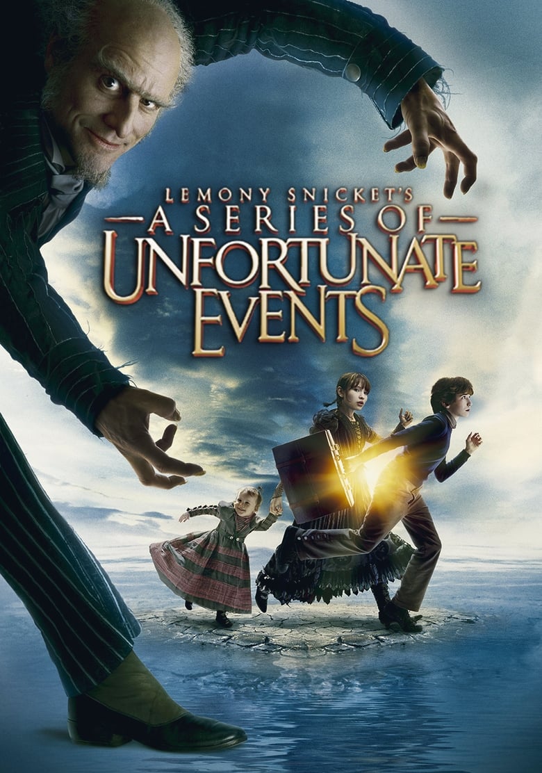 Plakát pro film “Lemony Snicket: Řada nešťastných příhod”