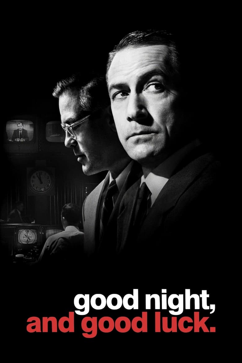 Plakát pro film “Dobrou noc a hodně štěstí”
