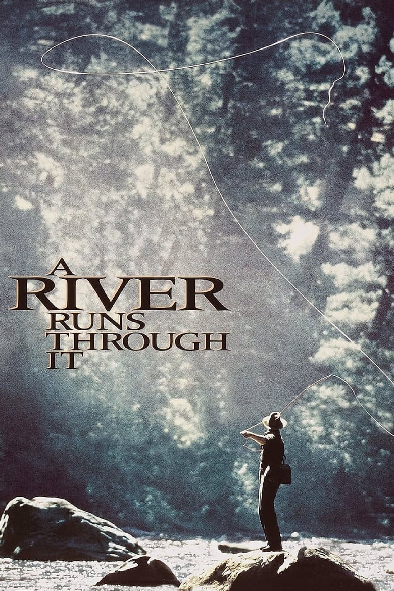Plakát pro film “Teče tudy řeka”