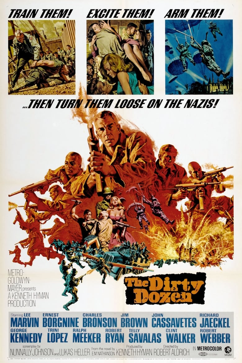 Plakát pro film “Tucet špinavců”