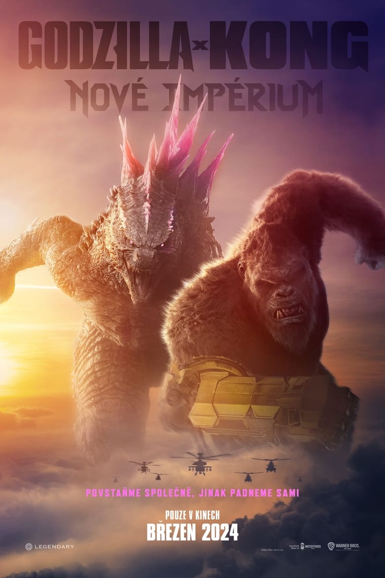 Plakát pro film “Godzilla x Kong: Nové impérium”