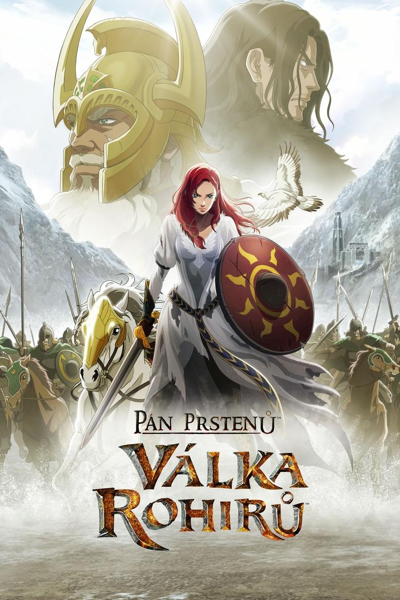 Plakát pro film “Pán prstenů: Válka Rohirů”