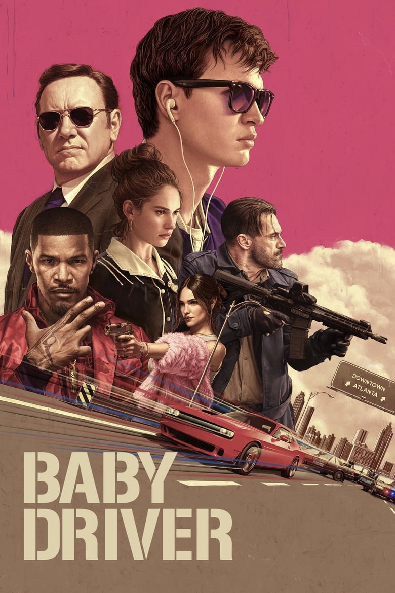 Plakát pro film “Baby Driver”