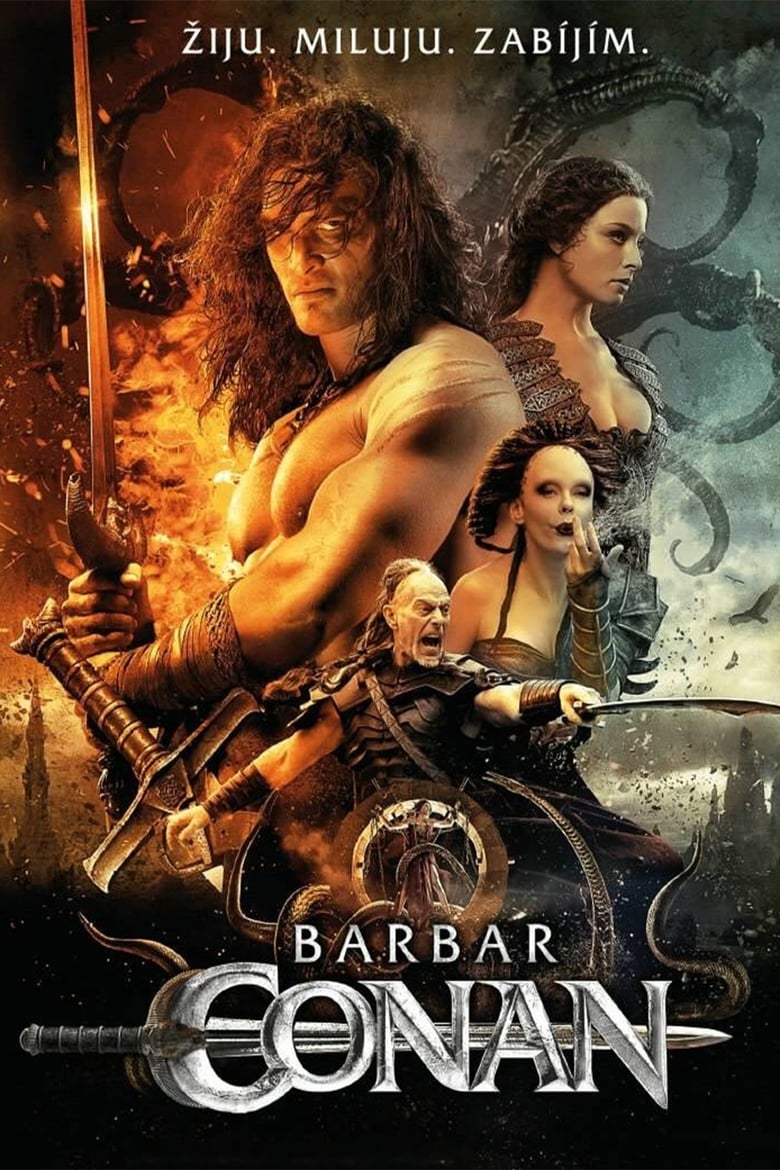 Plakát pro film “Neporazitelný Barbar Conan”