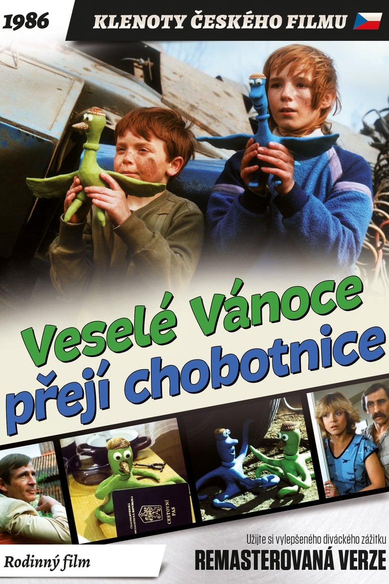 Plakát pro film “Veselé Vánoce přejí chobotnice”