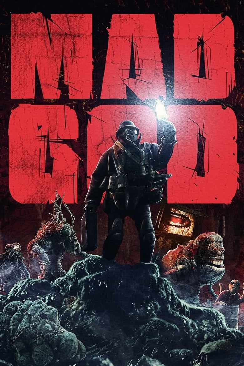 Plakát pro film “Šílený bůh”