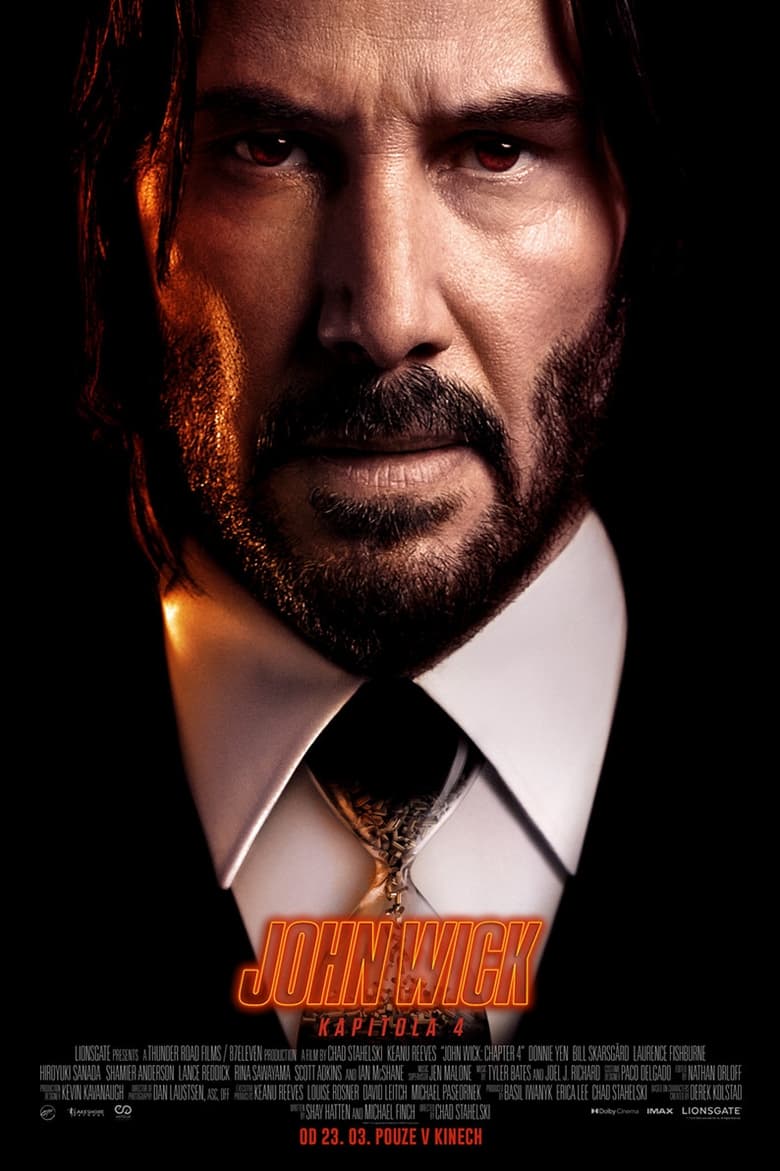 Plakát pro film “John Wick: Kapitola 4”