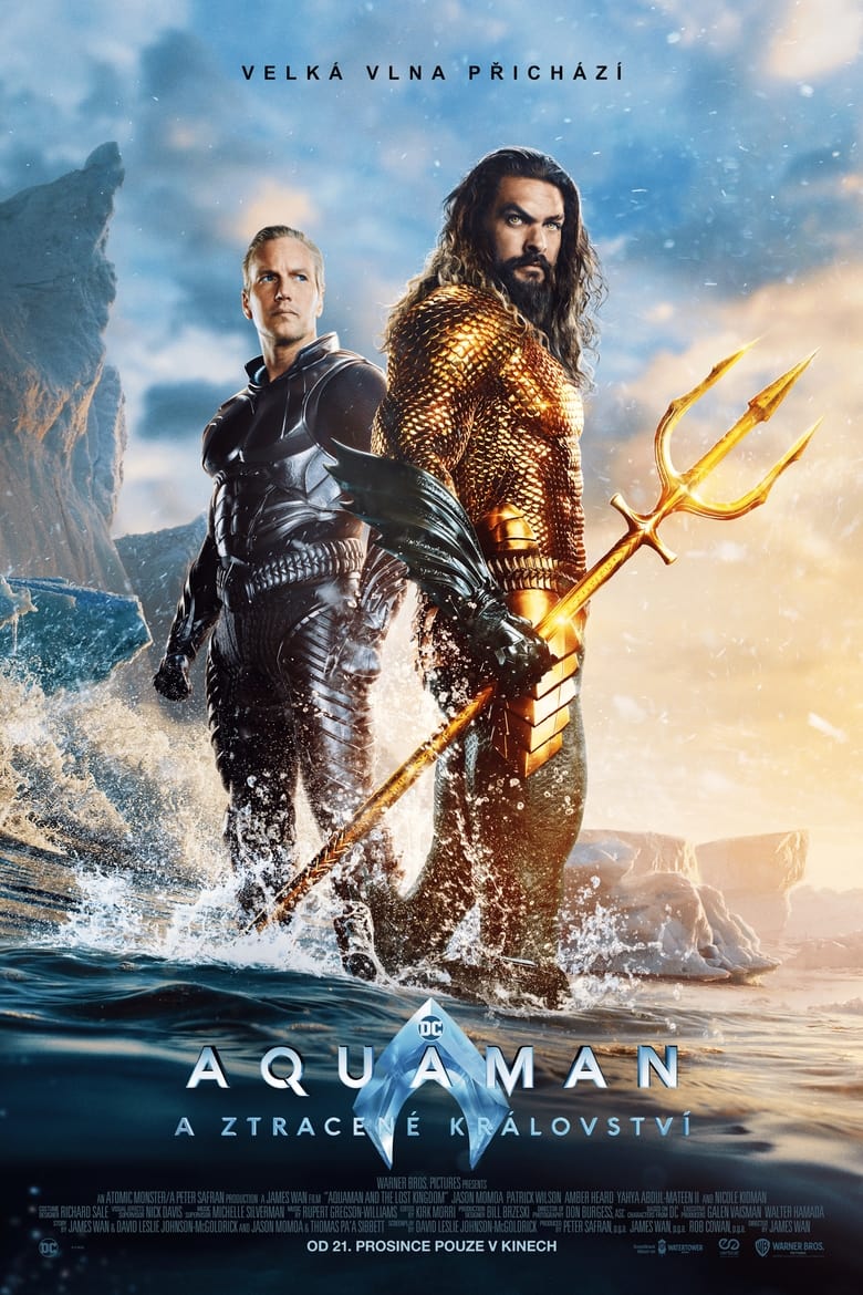Plakát pro film “Aquaman a ztracené království”