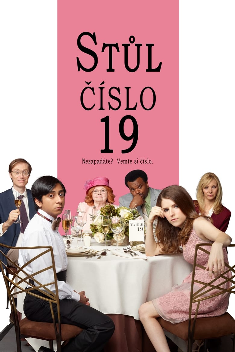 Plakát pro film “Stůl číslo 19”