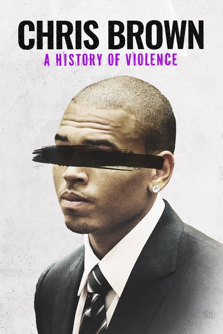 Plakát pro film “Chris Brown: Historie násilí”