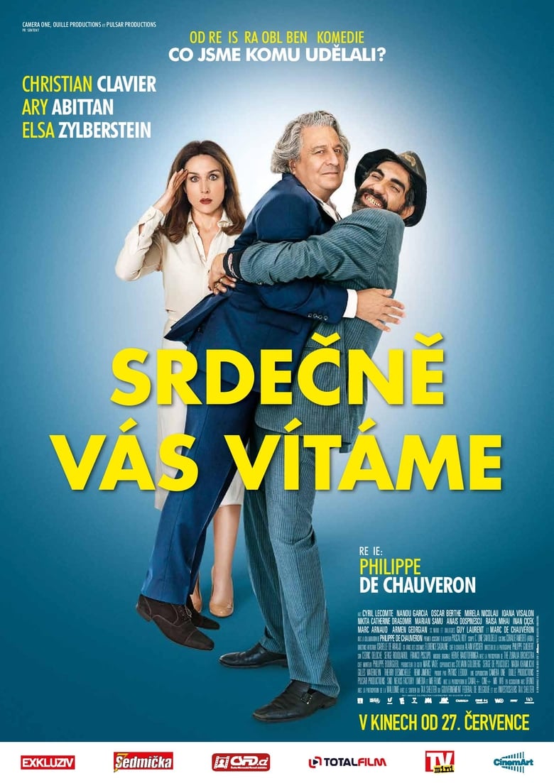 Plakát pro film “Srdečně vás vítáme”