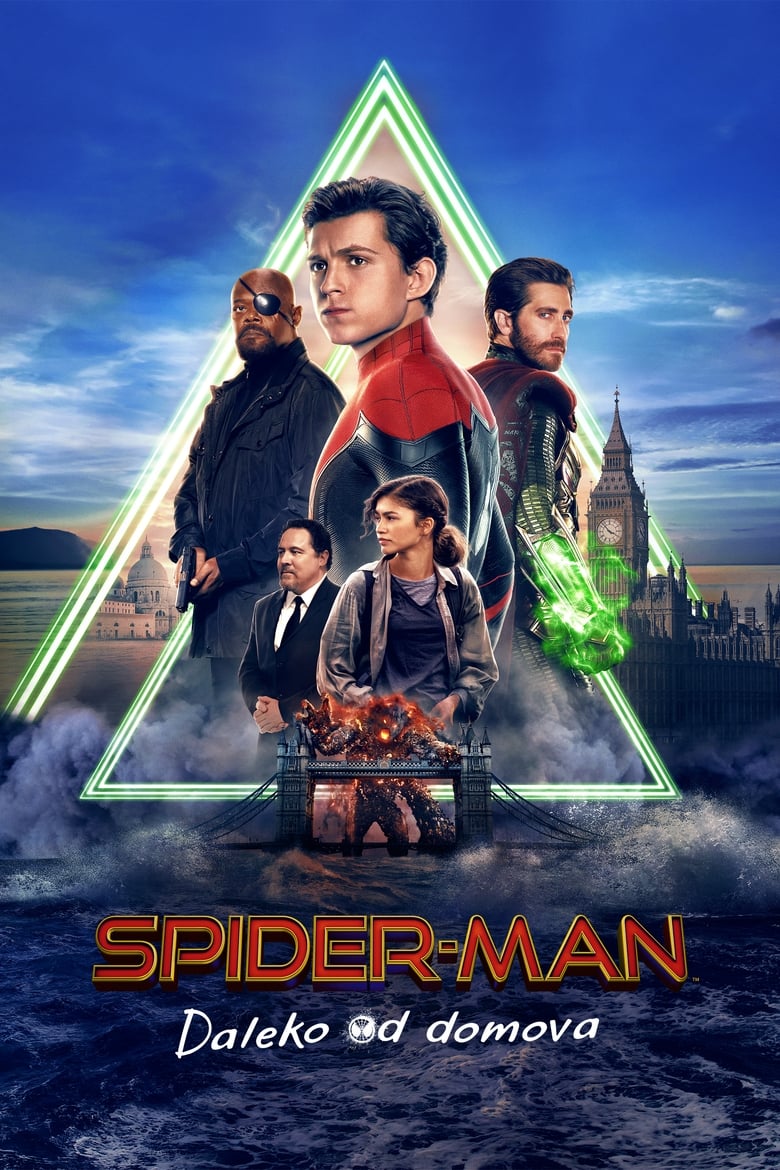 Plakát pro film “Spider-Man: Daleko od domova”