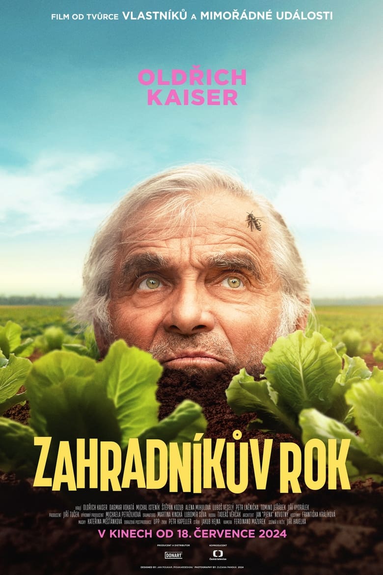 Plakát pro film “Zahradníkův rok”