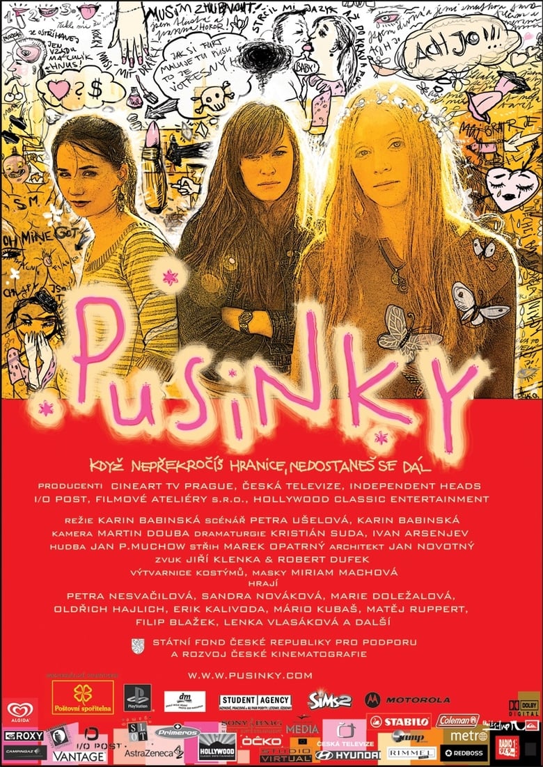 Plakát pro film “Pusinky”
