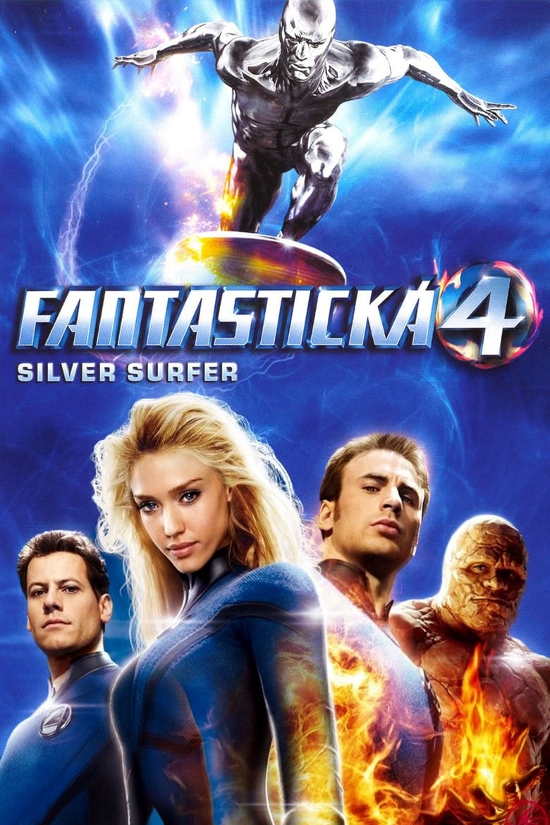 Plakát pro film “Fantastická čtyřka: Silver Surfer”