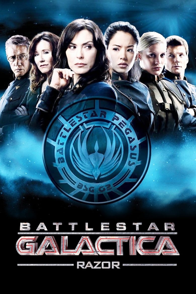 Plakát pro film “Battlestar Galactica: Břitva”