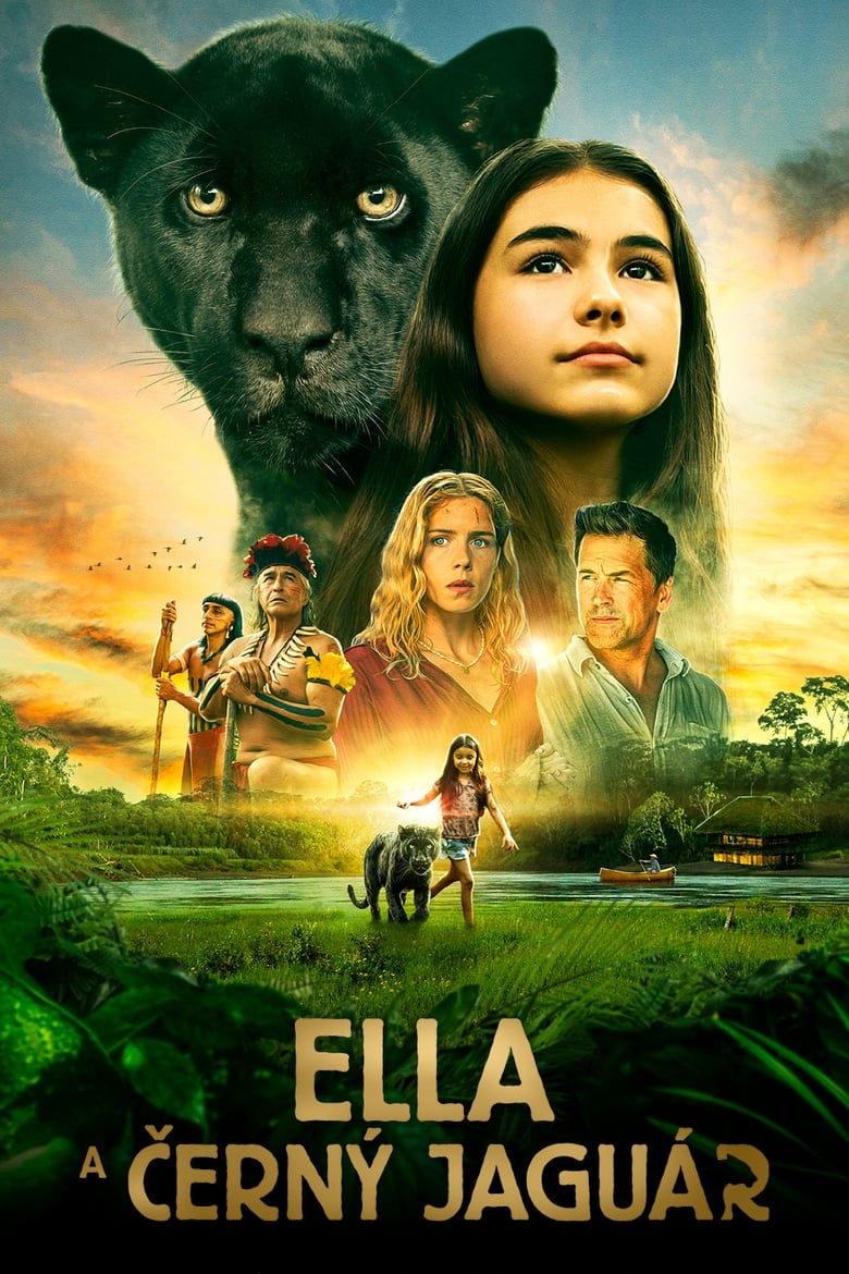 Plakát pro film “Ella a černý jaguár”