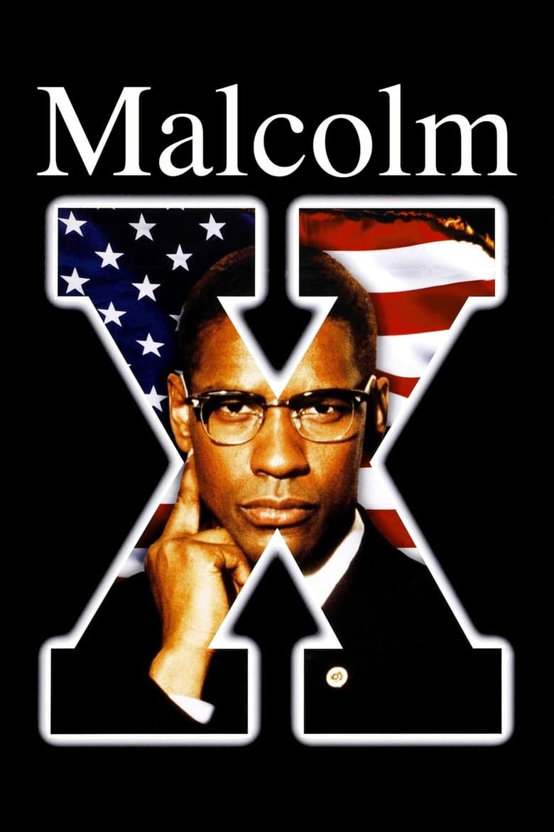 Plakát pro film “Malcolm X”