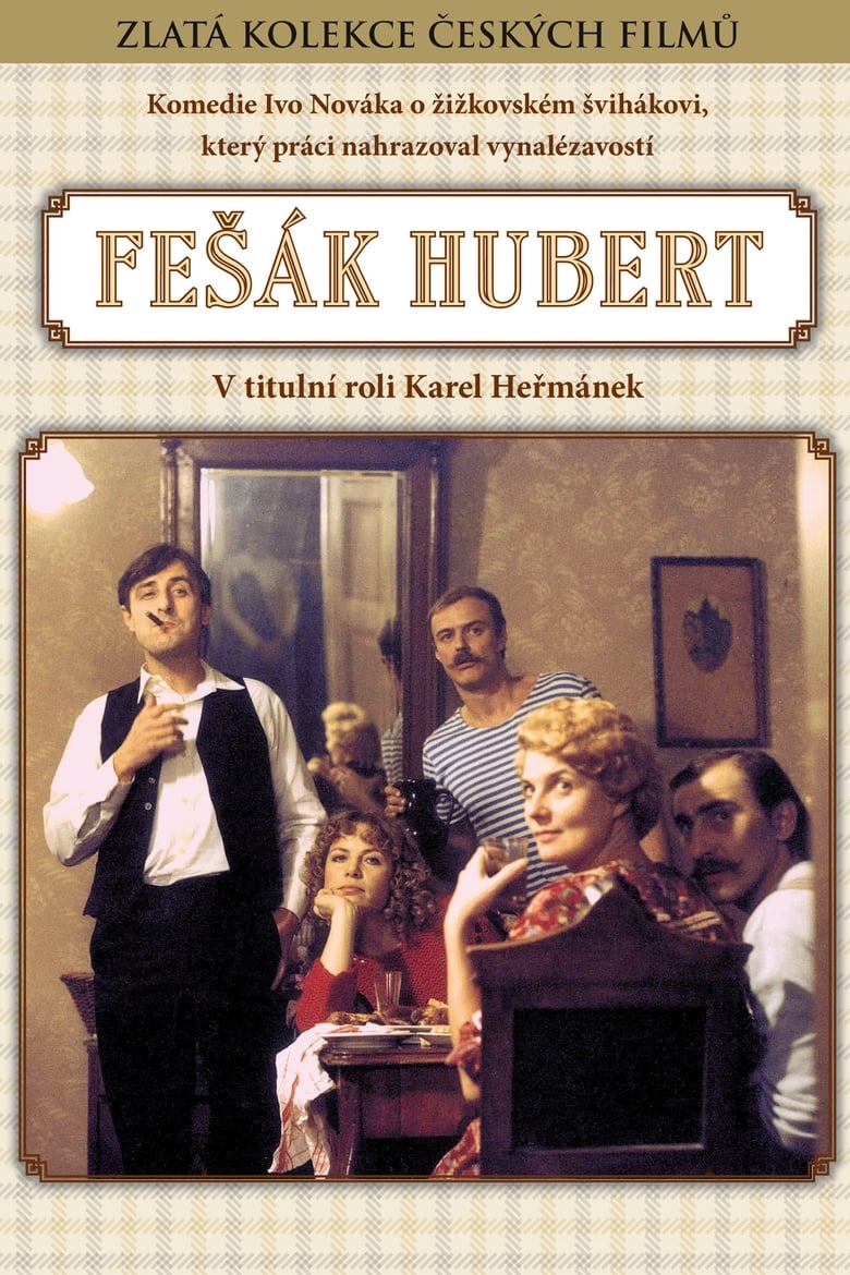 Plakát pro film “Fešák Hubert”