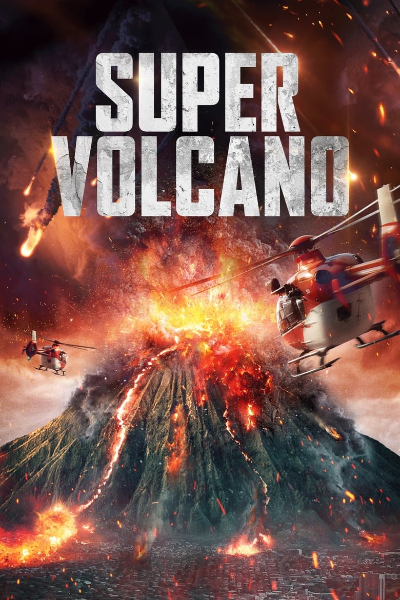 Plakát pro film “Super Volcano”