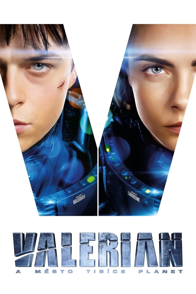 Plakát pro film “Valerian a město tisíce planet”
