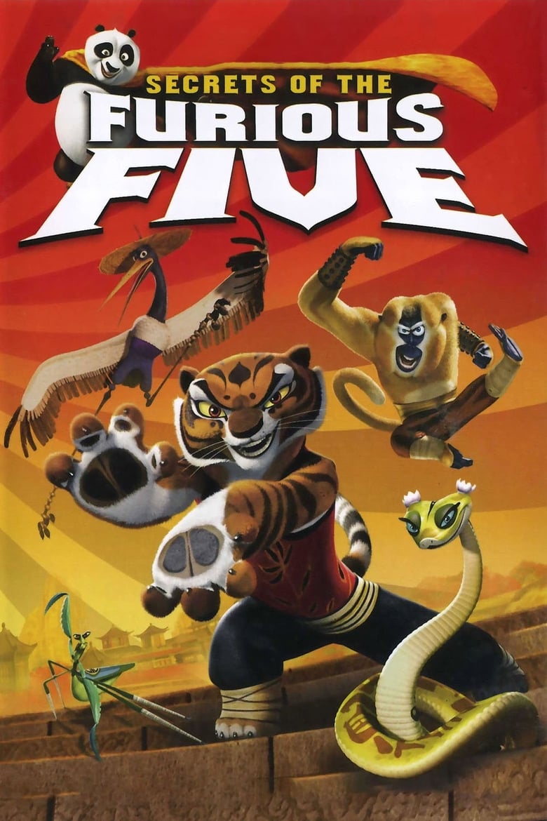 Plakát pro film “Kung Fu Panda: Secrets of the Furious Five”