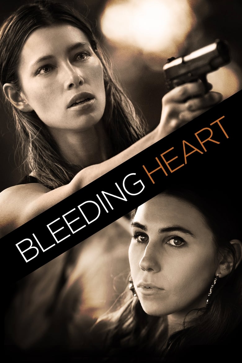 Plakát pro film “Krvácející srdce”