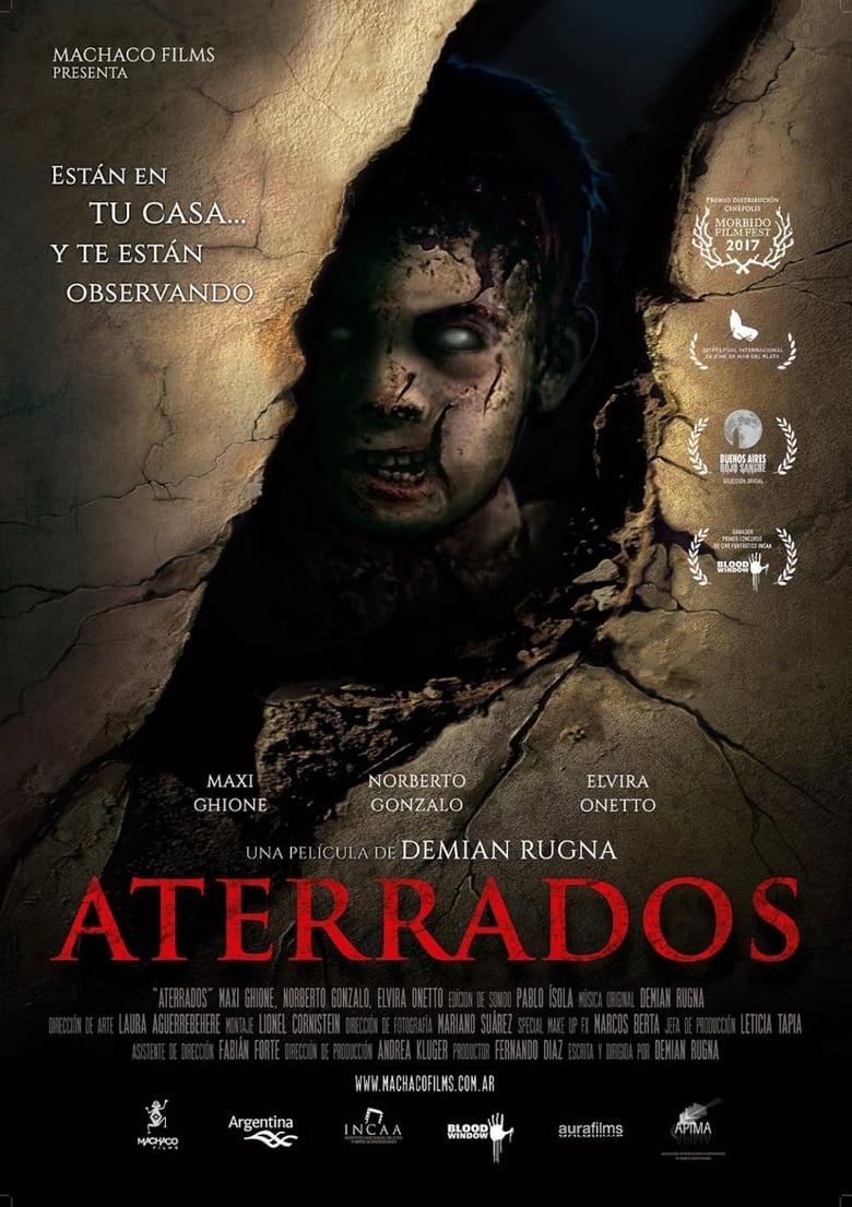 Plakát pro film “Aterrados”