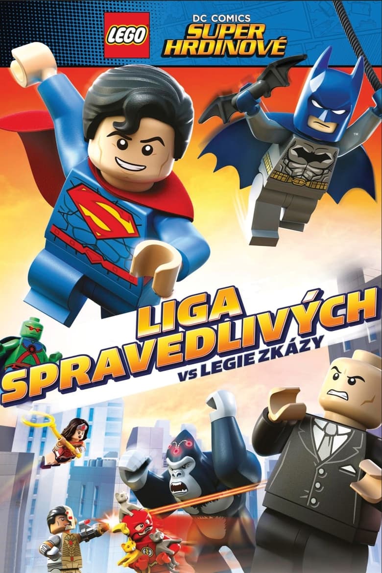 Plakát pro film “Lego: Liga spravedlivých vs Legie zkázy”