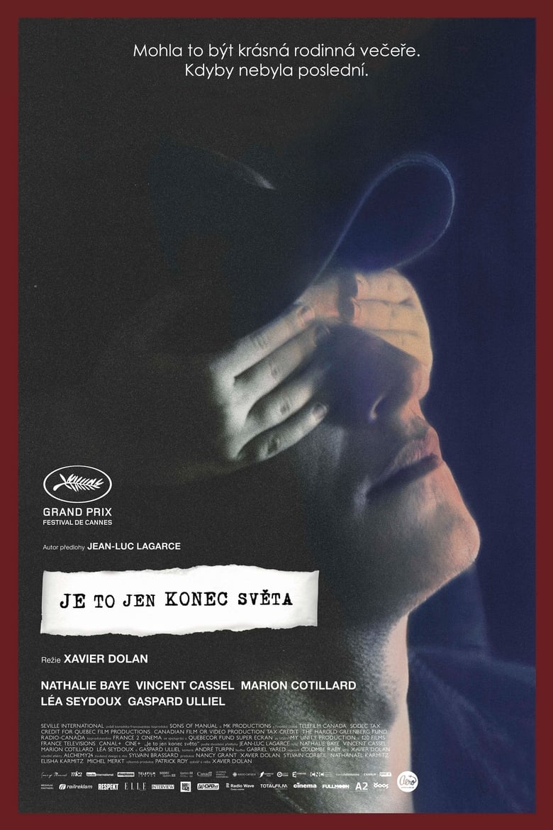 Plakát pro film “Je to jen konec světa”