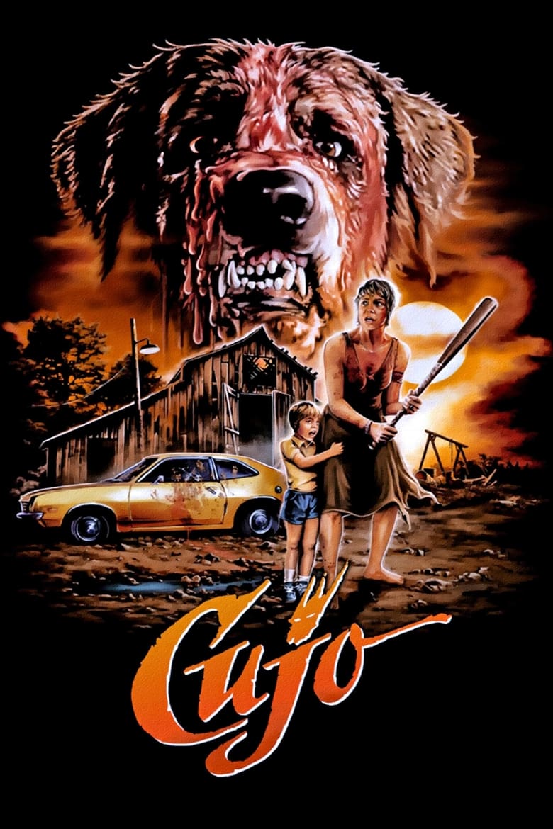 Plakát pro film “Cujo, vzteklý pes”