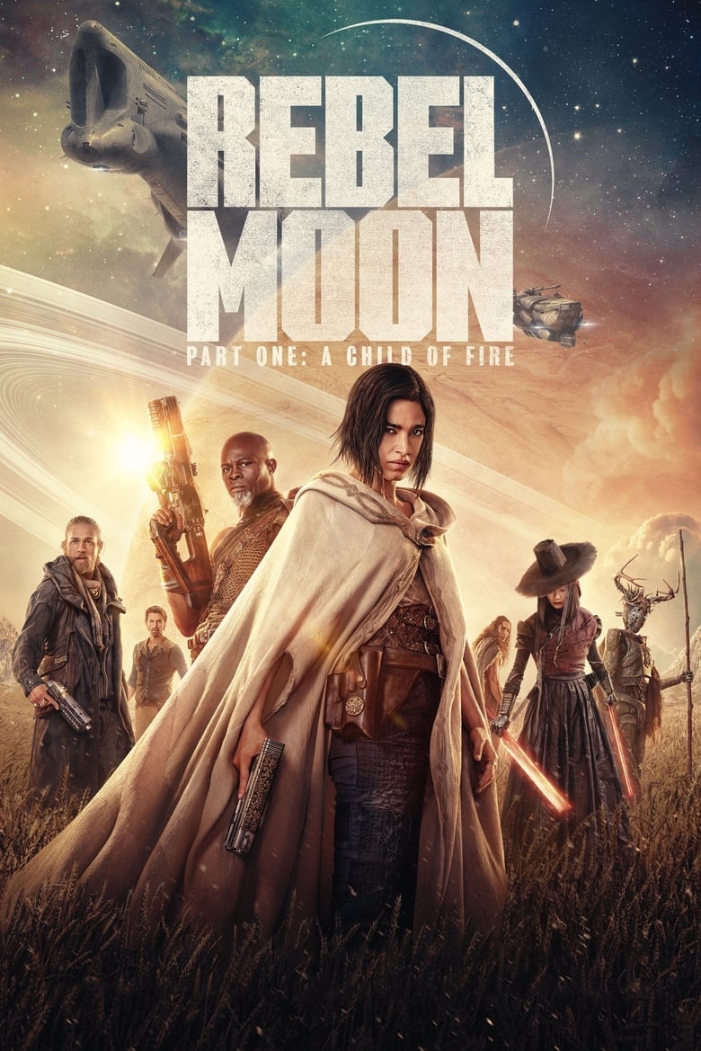 Plakát pro film “Rebel Moon: První část – Zrozená z ohně”