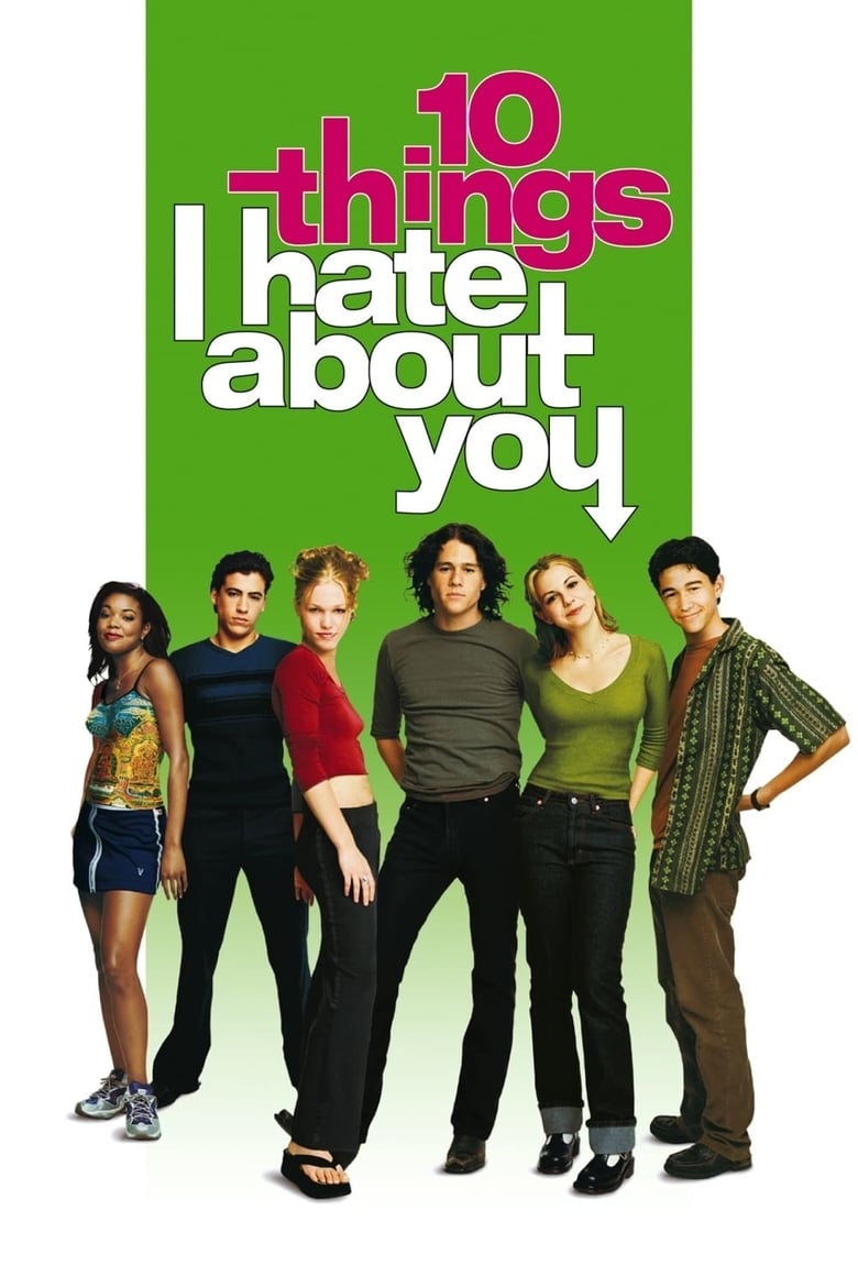plakát Film Deset důvodů, proč tě nenávidím