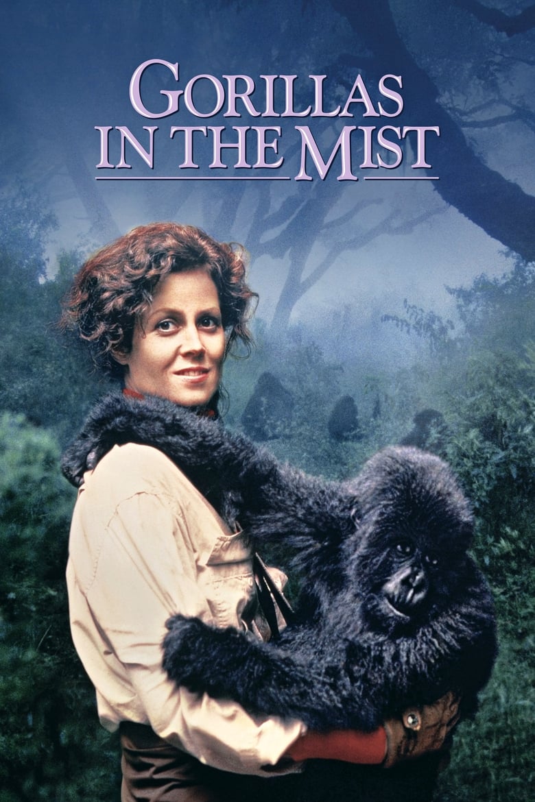 Plakát pro film “Gorily v mlze”