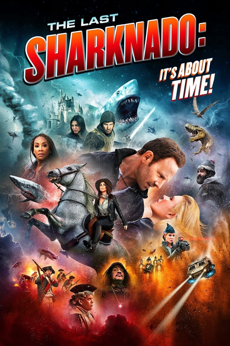 Plakát pro film “Žraločí tornádo 6”