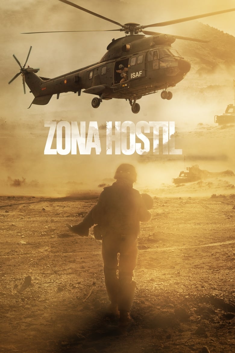 Plakát pro film “Nepřátelská zóna”