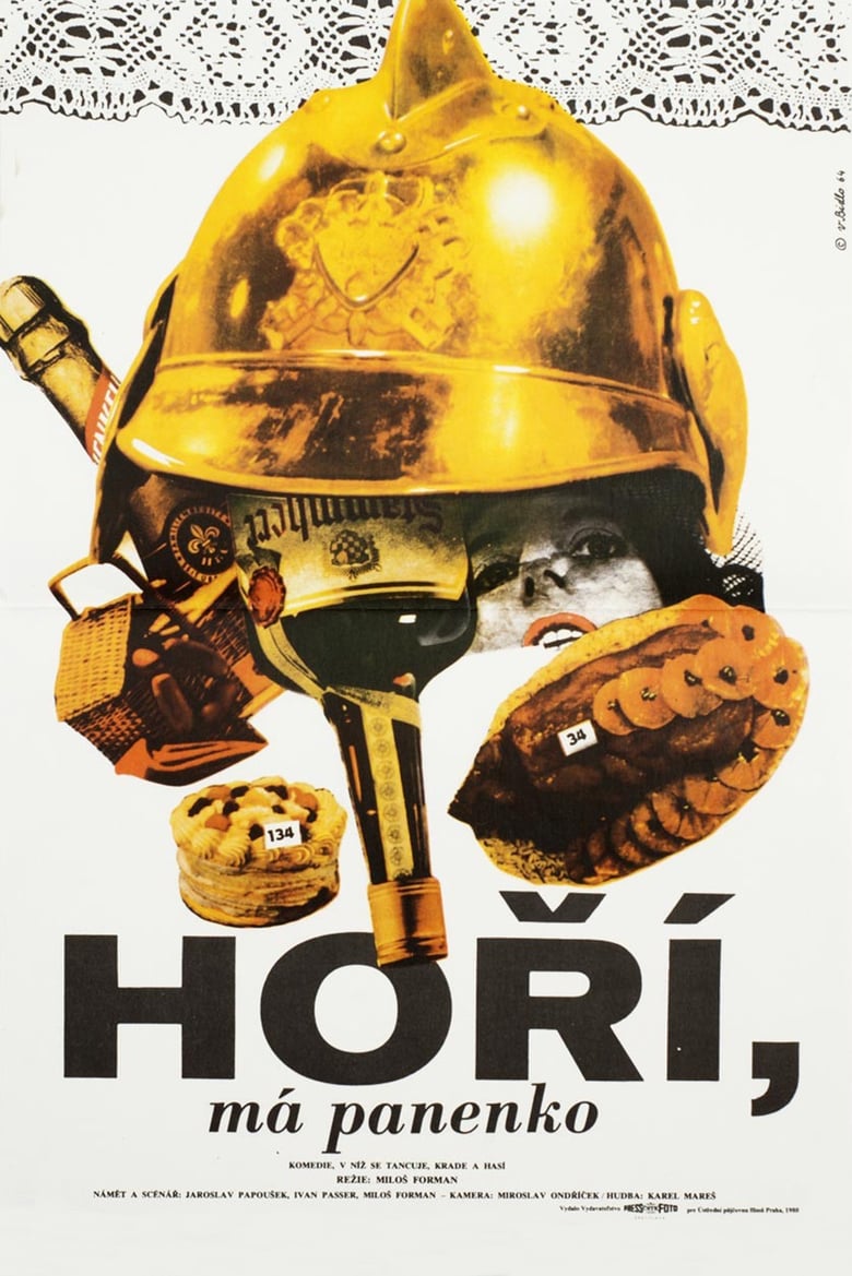 Plakát pro film “Hoří, má panenko”