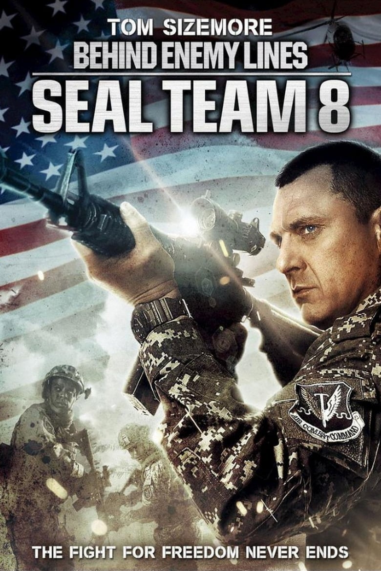 Plakát pro film “Seal Team 8: Za nepřátelskou linií”
